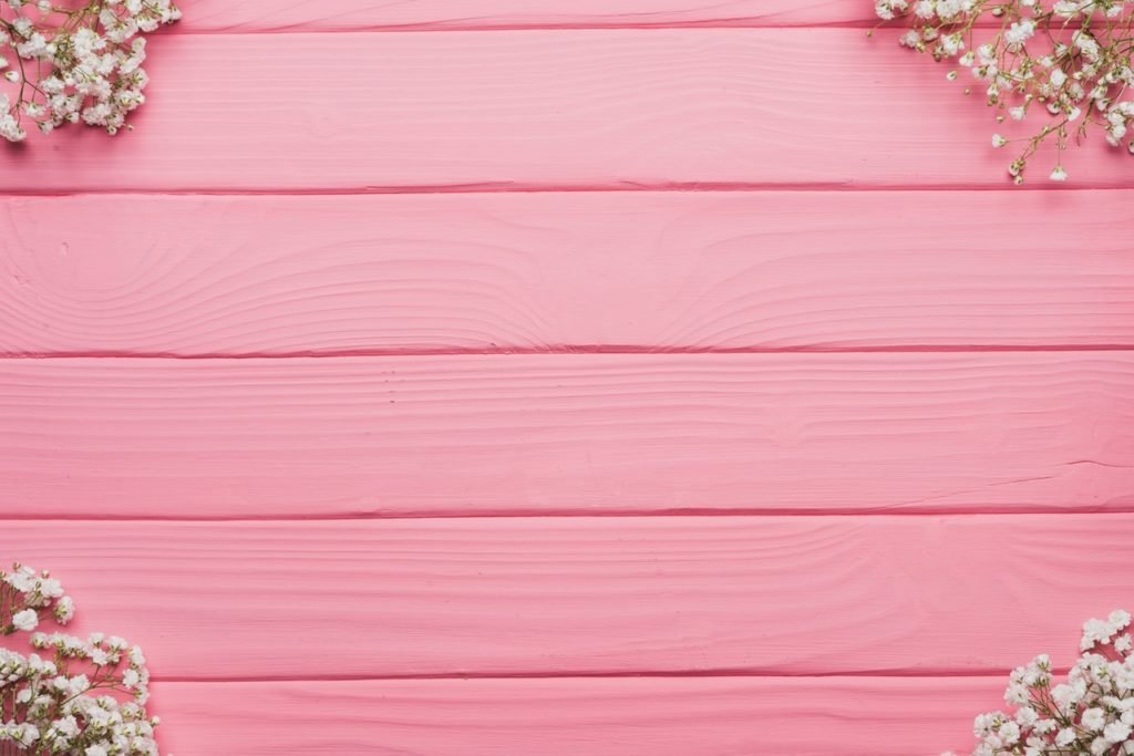 pink wood wall